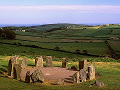 Drombeg Stone Circle, County Cork, Ireland